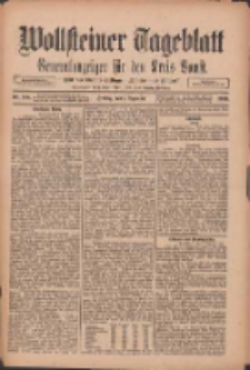 Wollsteiner Tageblatt: Generalanzeiger für den Kreis Bomst: mit der Gratis-Beilage: "Blätter und Blüten" 1910.12.09 Nr288