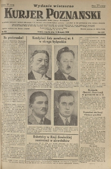 Kurier Poznański 1930.11.13 R.25 nr 525