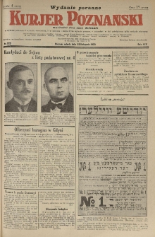 Kurier Poznański 1930.11.15 R.25 nr 528