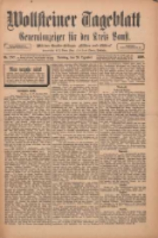 Wollsteiner Tageblatt: Generalanzeiger f&uuml;r den Kreis Bomst: mit der Gratis-Beilage: "Bl&auml;tter und Bl&uuml;ten" 1910.12.20 Nr297