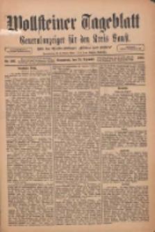 Wollsteiner Tageblatt: Generalanzeiger für den Kreis Bomst: mit der Gratis-Beilage: "Blätter und Blüten" 1910.12.24 Nr301