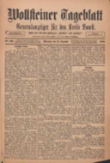 Wollsteiner Tageblatt: Generalanzeiger f&uuml;r den Kreis Bomst: mit der Gratis-Beilage: "Bl&auml;tter und Bl&uuml;ten" 1910.12.28 Nr303