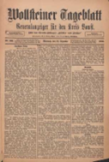 Wollsteiner Tageblatt: Generalanzeiger für den Kreis Bomst: mit der Gratis-Beilage: "Blätter und Blüten" 1910.12.28 Nr303
