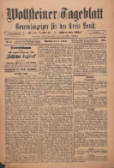 Wollsteiner Tageblatt: Generalanzeiger für den Kreis Bomst: mit der Gratis-Beilage: "Blätter und Blüten" 1911.01.03 Nr2