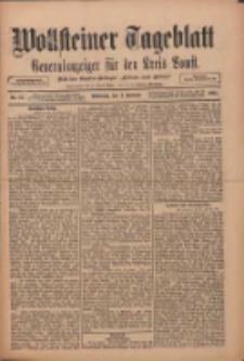 Wollsteiner Tageblatt: Generalanzeiger für den Kreis Bomst: mit der Gratis-Beilage: "Blätter und Blüten" 1911.02.01 Nr27