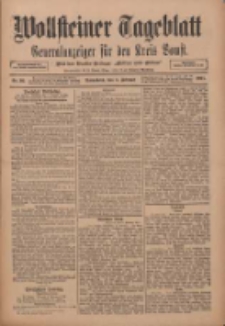 Wollsteiner Tageblatt: Generalanzeiger für den Kreis Bomst: mit der Gratis-Beilage: "Blätter und Blüten" 1911.02.04 Nr30