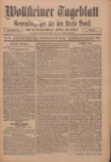 Wollsteiner Tageblatt: Generalanzeiger für den Kreis Bomst: mit der Gratis-Beilage: "Blätter und Blüten" 1911.02.16 Nr40