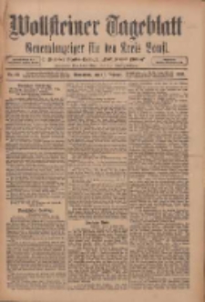 Wollsteiner Tageblatt: Generalanzeiger für den Kreis Bomst: mit der Gratis-Beilage: "Blätter und Blüten" 1911.02.18 Nr42