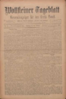 Wollsteiner Tageblatt: Generalanzeiger für den Kreis Bomst: mit der Gratis-Beilage: "Blätter und Blüten" 1911.02.26 Nr49