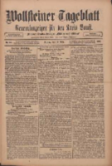 Wollsteiner Tageblatt: Generalanzeiger für den Kreis Bomst: mit der Gratis-Beilage: "Blätter und Blüten" 1911.03.17 Nr65