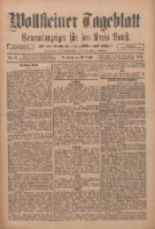 Wollsteiner Tageblatt: Generalanzeiger für den Kreis Bomst: mit der Gratis-Beilage: "Blätter und Blüten" 1911.04.26 Nr97