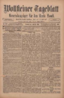 Wollsteiner Tageblatt: Generalanzeiger für den Kreis Bomst: mit der Gratis-Beilage: "Blätter und Blüten" 1911.05.25 Nr122
