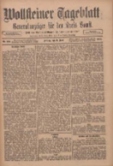 Wollsteiner Tageblatt: Generalanzeiger für den Kreis Bomst: mit der Gratis-Beilage: "Blätter und Blüten" 1911.06.09 Nr133
