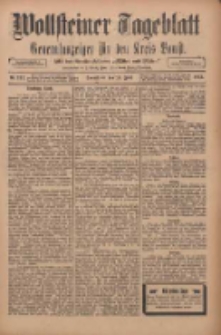 Wollsteiner Tageblatt: Generalanzeiger für den Kreis Bomst: mit der Gratis-Beilage: "Blätter und Blüten" 1911.06.10 Nr134