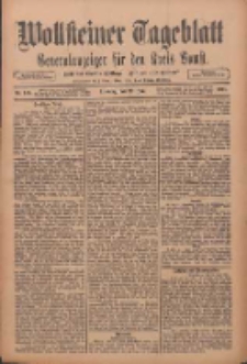 Wollsteiner Tageblatt: Generalanzeiger für den Kreis Bomst: mit der Gratis-Beilage: "Blätter und Blüten" 1911.06.27 Nr148