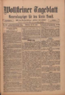 Wollsteiner Tageblatt: Generalanzeiger für den Kreis Bomst: mit der Gratis-Beilage: "Blätter und Blüten" 1911.06.28 Nr149