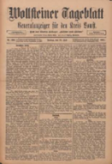 Wollsteiner Tageblatt: Generalanzeiger für den Kreis Bomst: mit der Gratis-Beilage: "Blätter und Blüten" 1911.07.21 Nr169