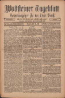 Wollsteiner Tageblatt: Generalanzeiger für den Kreis Bomst: mit der Gratis-Beilage: "Blätter und Blüten" 1911.07.26 Nr173