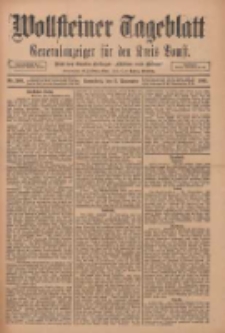 Wollsteiner Tageblatt: Generalanzeiger für den Kreis Bomst: mit der Gratis-Beilage: "Blätter und Blüten" 1911.09.02 Nr206