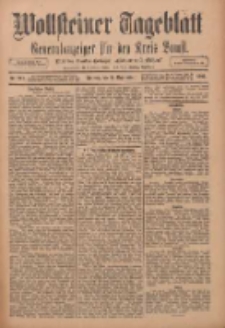Wollsteiner Tageblatt: Generalanzeiger für den Kreis Bomst: mit der Gratis-Beilage: "Blätter und Blüten" 1911.09.08 Nr211