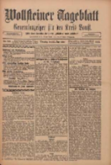 Wollsteiner Tageblatt: Generalanzeiger für den Kreis Bomst: mit der Gratis-Beilage: "Blätter und Blüten" 1911.09.17 Nr 219