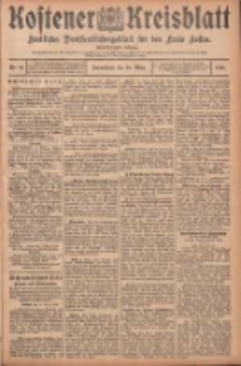 Kostener Kreisblatt: amtliches Veröffentlichungsblatt für den Kreis Kosten 1906.03.10 Jg.41 Nr30