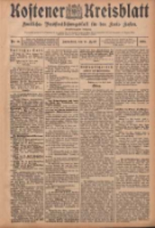 Kostener Kreisblatt: amtliches Veröffentlichungsblatt für den Kreis Kosten 1906.04.14 Jg.41 Nr45