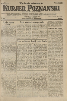 Kurier Poznański 1930.08.25 R.25 nr 388