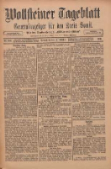 Wollsteiner Tageblatt: Generalanzeiger für den Kreis Bomst: mit der Gratis-Beilage: "Blätter und Blüten" 1911.10.14 Nr242