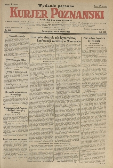 Kurier Poznański 1930.08.29 R.25 nr 395