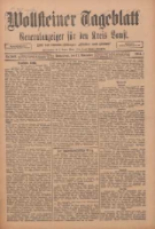 Wollsteiner Tageblatt: Generalanzeiger für den Kreis Bomst: mit der Gratis-Beilage: "Blätter und Blüten" 1911.11.11 Nr266