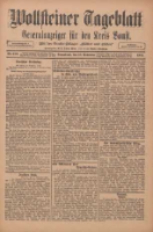 Wollsteiner Tageblatt: Generalanzeiger für den Kreis Bomst: mit der Gratis-Beilage: "Blätter und Blüten" 1911.11.18 Nr272