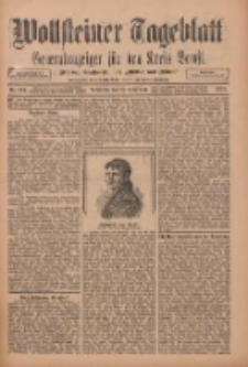 Wollsteiner Tageblatt: Generalanzeiger für den Kreis Bomst: mit der Gratis-Beilage: "Blätter und Blüten" 1911.11.22 Nr275