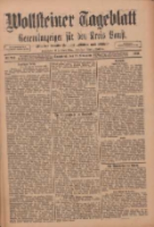 Wollsteiner Tageblatt: Generalanzeiger für den Kreis Bomst: mit der Gratis-Beilage: "Blätter und Blüten" 1911.11.25 Nr277