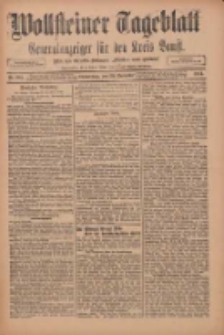 Wollsteiner Tageblatt: Generalanzeiger für den Kreis Bomst: mit der Gratis-Beilage: "Blätter und Blüten" 1911.11.30 Nr281