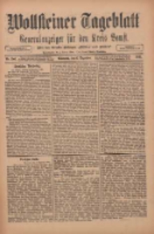Wollsteiner Tageblatt: Generalanzeiger für den Kreis Bomst: mit der Gratis-Beilage: "Blätter und Blüten" 1911.12.06 Nr286