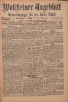 Wollsteiner Tageblatt: Generalanzeiger für den Kreis Bomst: mit der Gratis-Beilage: "Blätter und Blüten" 1911.12.09 Nr289