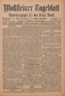 Wollsteiner Tageblatt: Generalanzeiger für den Kreis Bomst: mit der Gratis-Beilage: "Blätter und Blüten" 1911.12.12 Nr291