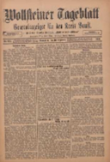 Wollsteiner Tageblatt: Generalanzeiger für den Kreis Bomst: mit der Gratis-Beilage: "Blätter und Blüten" 1911.12.16 Nr295