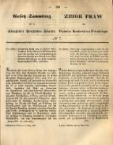 Gesetz-Sammlung für die Königlichen Preussischen Staaten. 1865.03.16 No7
