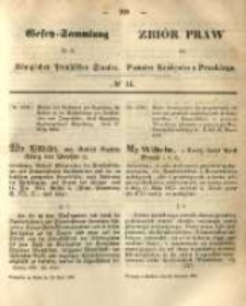 Gesetz-Sammlung für die Königlichen Preussischen Staaten. 1865.04.28 No14