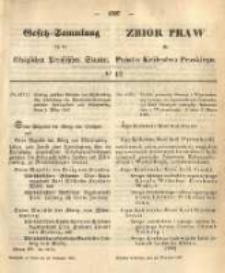 Gesetz-Sammlung für die Königlichen Preussischen Staaten. 1865.09.29 No42