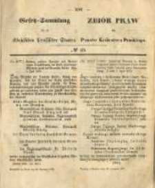 Gesetz-Sammlung für die Königlichen Preussischen Staaten. 1872.11.20 No40
