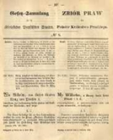 Gesetz-Sammlung für die Königlichen Preussischen Staaten. 1874.04.04 No8