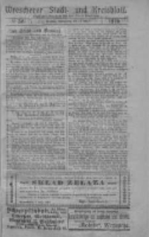 Wreschener Stadt und Kreisblatt; Wrzesiński Orędownik miejski i powiatowy: amtlicher Anzeiger für den Kreis Wreschen; organ urzędowy na powiat wrzesiński 1919.05.15 Nr56