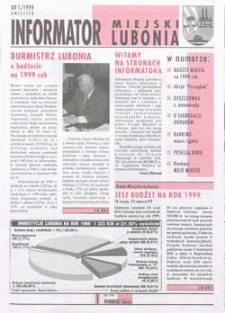 Informator Miejski Lubonia 1999.04 Nr1