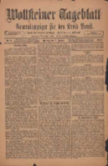 Wollsteiner Tageblatt: Generalanzeiger für den Kreis Bomst: mit der Gratis-Beilage: "Blätter und Blüten" 1912.05.01 Nr3