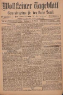 Wollsteiner Tageblatt: Generalanzeiger für den Kreis Bomst: mit der Gratis-Beilage: "Blätter und Blüten" 1912.01.16 Nr12