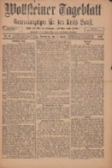 Wollsteiner Tageblatt: Generalanzeiger für den Kreis Bomst: mit der Gratis-Beilage: "Blätter und Blüten" 1912.01.18 Nr14