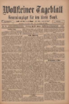 Wollsteiner Tageblatt: Generalanzeiger für den Kreis Bomst: mit der Gratis-Beilage: "Blätter und Blüten" 1912.01.30 Nr24
